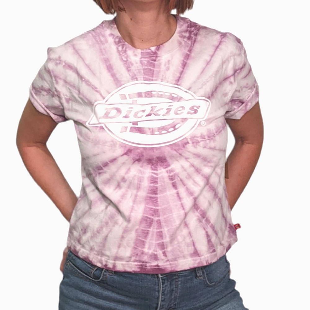 DICKIES Tie-dye Graphic Logo Tee ~ NWOT